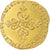Moneta, Francja, Louis XIII, Ecu d'or, 1616, Rouen, AU(50-53), Złoto