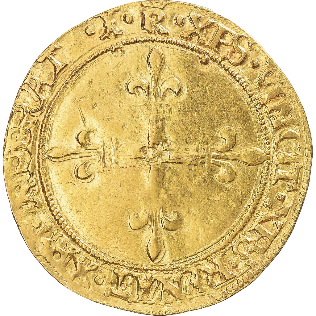 Monnaie, France, François Ier, Ecu d'or au soleil du Dauphiné, 1519-1522