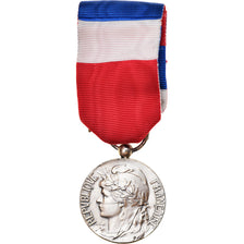 France, Industrie-Travail-Commerce, Medal, 1995, Excellent Quality, Silvered