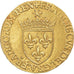 Coin, France, François Ier, Écu d'or au soleil, après 1519, Paris, AU(55-58)