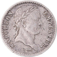 Moneta, Francia, Napoleon I, 1/2 Franc, Broken, BB, Argento, Gadoury:399