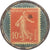 Moeda, França, Anisette Marie Brizard, timbre-monnaie 10 centimes, AU(50-53)