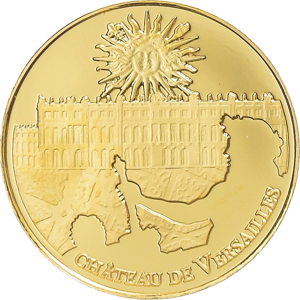 France, Château de Versailles, 5 Euro, 2011, Paris, MS(65-70), Gold, KM:1810
