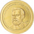 Moeda, Mongólia, Alfred Nobel, 500 terper, 2007, MS(65-70), Dourado
