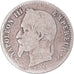 Coin, France, Napoleon III, 50 Centimes, 1864, Bordeaux, VF(30-35), Silver