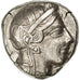 Attica, Athens (490-407 BC), Tetradrachm, Athens, AU(55-58), Silver, SNGCop...