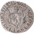 Moneda, Francia, Henri III, Douzain aux deux H, 1577, Dijon, BC+, Plata