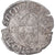 Moeda, França, Henri III, Douzain aux deux H, 1588, Troyes, EF(40-45), Prata
