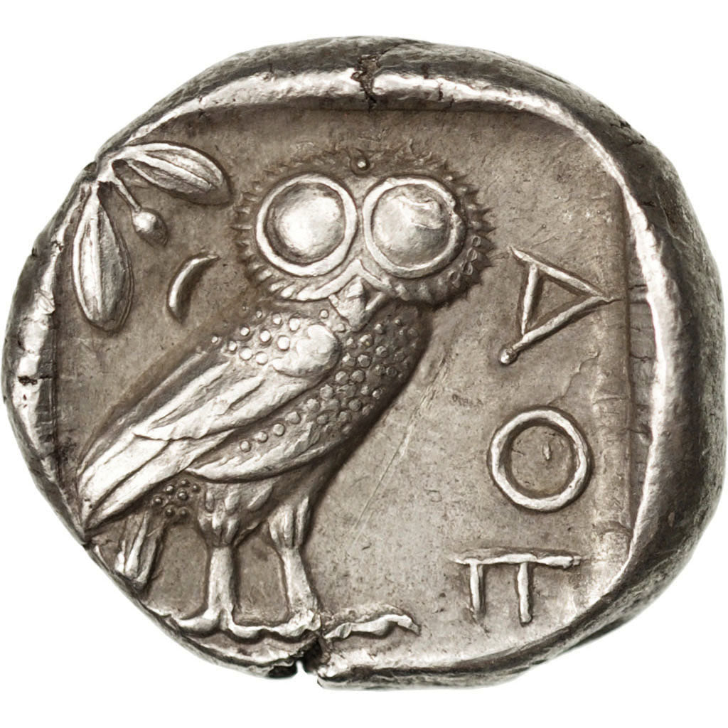 Attique, Athènes, Tétradrachme, NGC AU 4/3, SNG Copenhagen 31