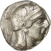 Attica, Athens (490-407 BC), Tetradrachm, Athens, AU(55-58), Silver, SNGCop...