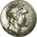 Moneda, Cappadocia, Ariarathes V (163-130 BC), Drachm, Eusebeia, MBC+, Plata