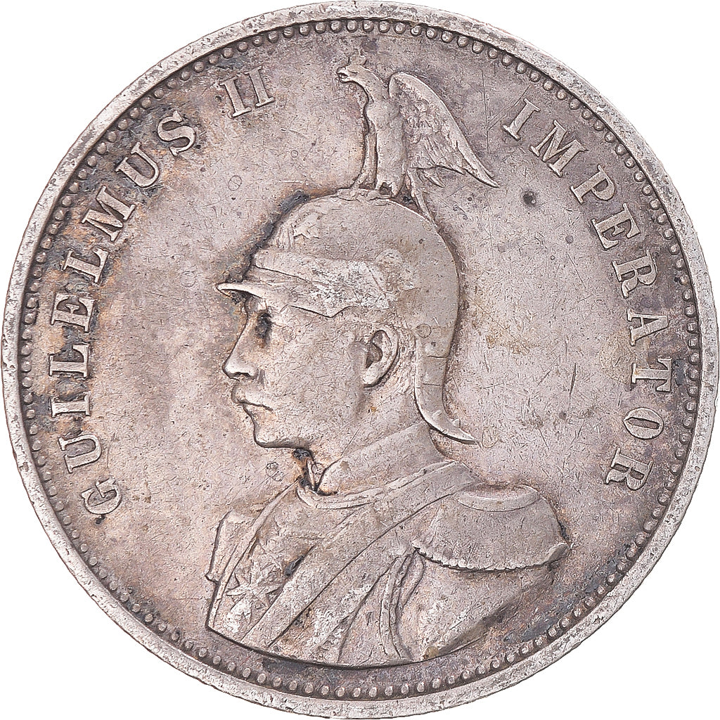 Moneda, África oriental alemana, Wihelm II, Rupie, 1904, Berlin, MBC, Plata