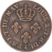 Moneta, Guinea francese, Louis XVI, 2 Sous, 1789, Paris, MB+, Biglione, KM:1