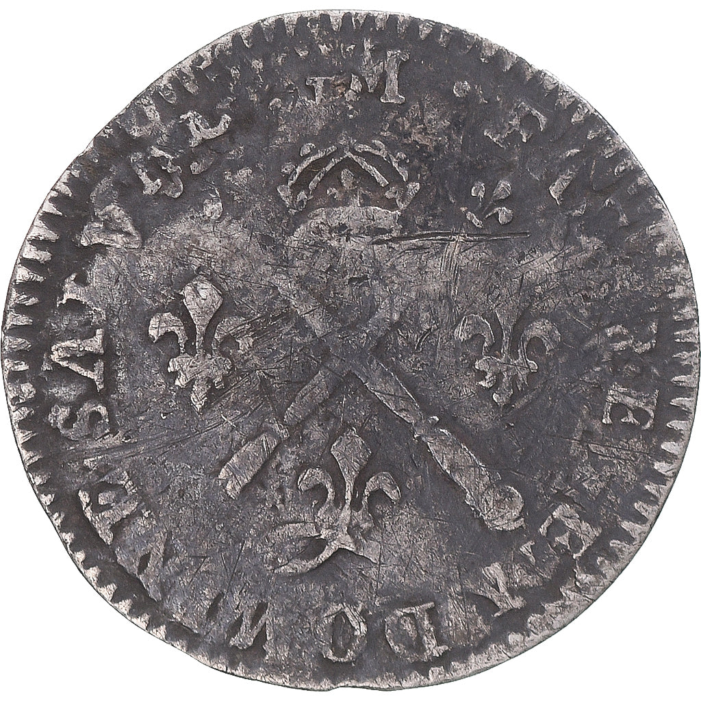 Munten, Frankrijk, Louis XIV, 5 Sols aux insignes, 1702, Uncertain Mint