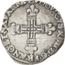 Louis XIV, 1/4 Écu de Navarre, 1648, Saint-Palais, Gadoury 152