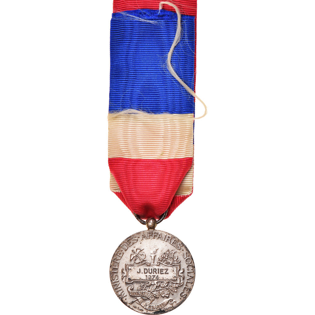 Frankrijk, Honneur et Travail, Ministère des Affaires Sociales, Medaille, 1974