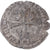Monnaie, France, Henri III, Douzain aux deux H, 1593, Toulouse, TB+, Billon