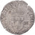 Moneda, Francia, Henri IV, Douzain aux deux H, 1595, Rouen, BC+, Vellón