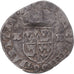 Moneda, Francia, Henri IV, Douzain du Dauphiné aux 2 H, 1595, Grenoble, MBC