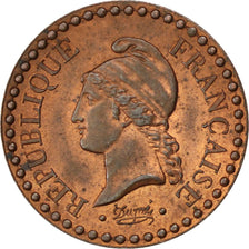 FRANCE, Dupré, Centime, 1848, Paris, KM #754, MS(63), Bronze, Gadoury #84, 2.02