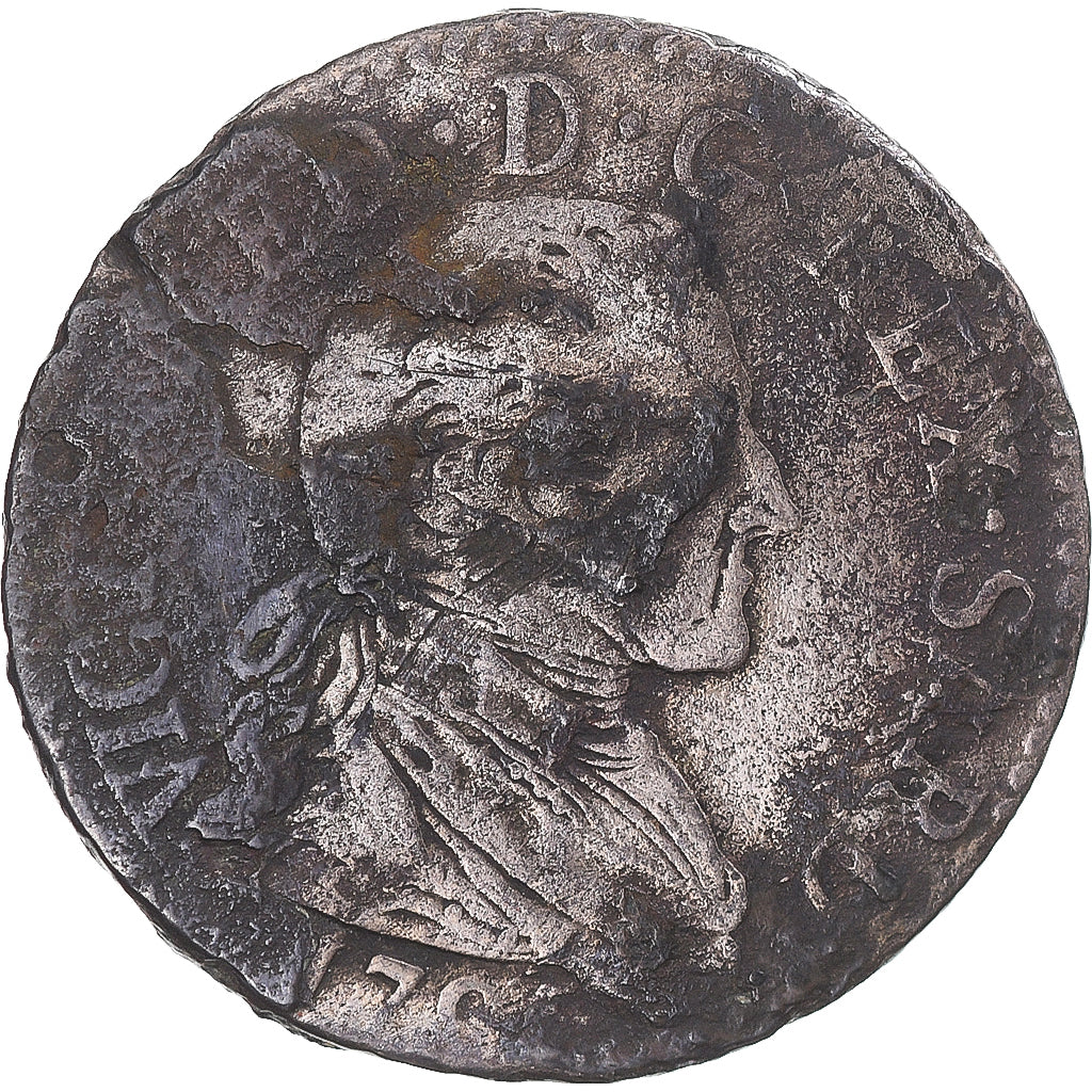 Munten, Italiaanse staten, SARDINIA, Vittorio Amedeo III, 20 Soldi, Lira, 1795