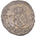Moneta, Francja, Henri IV, Douzain aux deux H, 1593, Montpellier, VF(30-35)