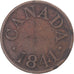 Kanada, Halfpenny Token, 1841, SS, Kupfer