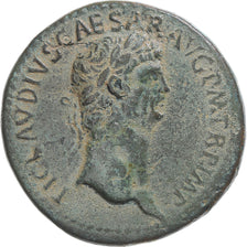 Monnaie, Claude, Sesterce, 41-50, Rome, TTB+, Bronze, RIC:96