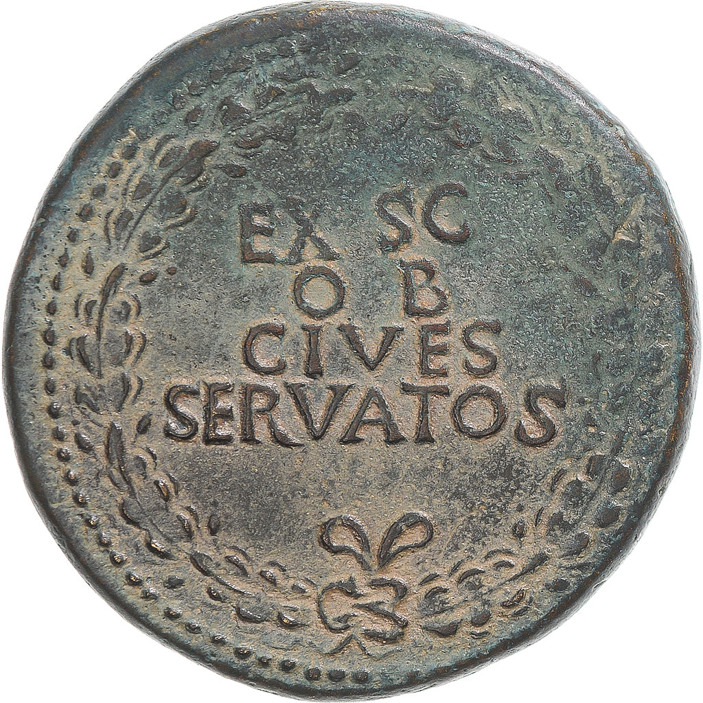 Monnaie, Claude, Sesterce, 41-50, Rome, TTB+, Bronze, RIC:96