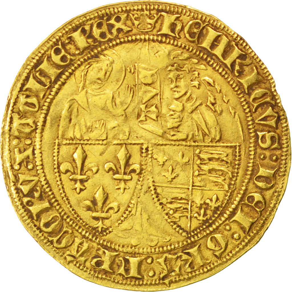 FRANCE, Salut d'or, Paris, AU(50-53), Gold, Duplessy #443A, 3.47