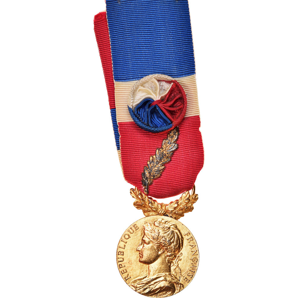 France, Médaille d'honneur du travail, Medal, 1986, Very Good Quality