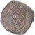 Moneta, Francja, Charles X, Douzain aux deux C, 1593, Lyon, VF(30-35), Bilon