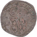 Moneta, Francja, Henri IV, Douzain du Dauphiné aux 2 H, Grenoble, VF(20-25)