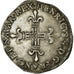 Munten, Frankrijk, Henri IV, 1/4 Ecu, 1601, Saint Palais, PR, Zilver, KM:31
