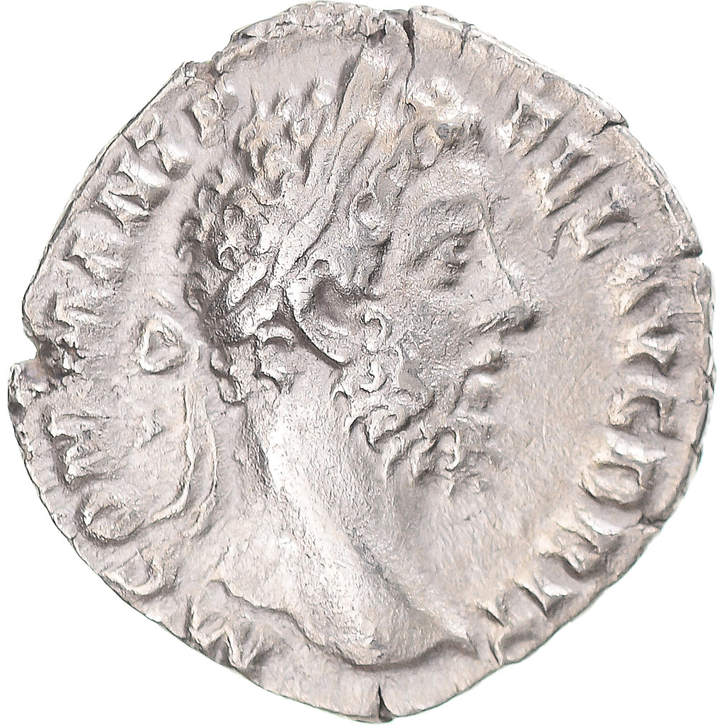 Moneda, Antoninus Pius, Denarius, 175, Rome, MBC, Plata