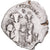 Moeda, Heraclius, with Heraclius Constantine, Hexagram, 610-641, Constantinople