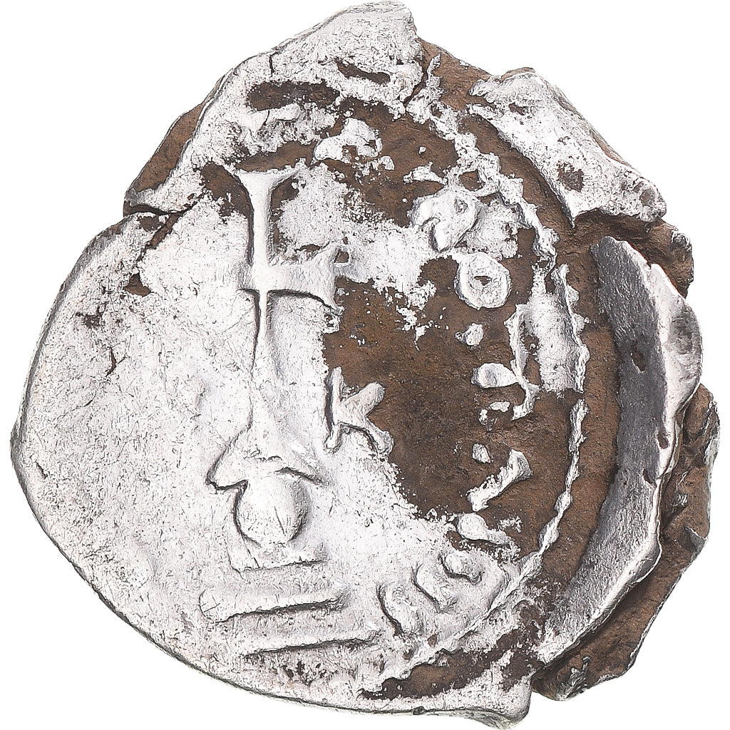 Munten, Heraclius, with Heraclius Constantine, Hexagram, 610-641