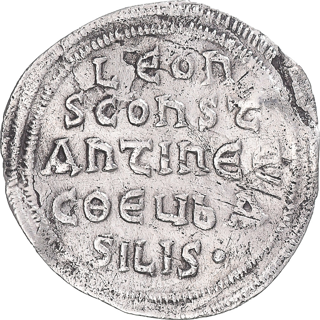 Coin, Leo IV and Constantine VI, Miliaresion, 775-780, Constantinople