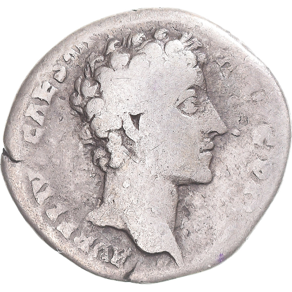 Coin, Marcus Aurelius, Denarius, 145-147, Rome, AU(50-53), Silver, RIC:429a