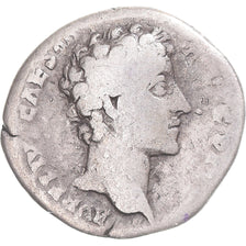 Coin, Marcus Aurelius, Denarius, 145-147, Rome, AU(50-53), Silver, RIC:429a