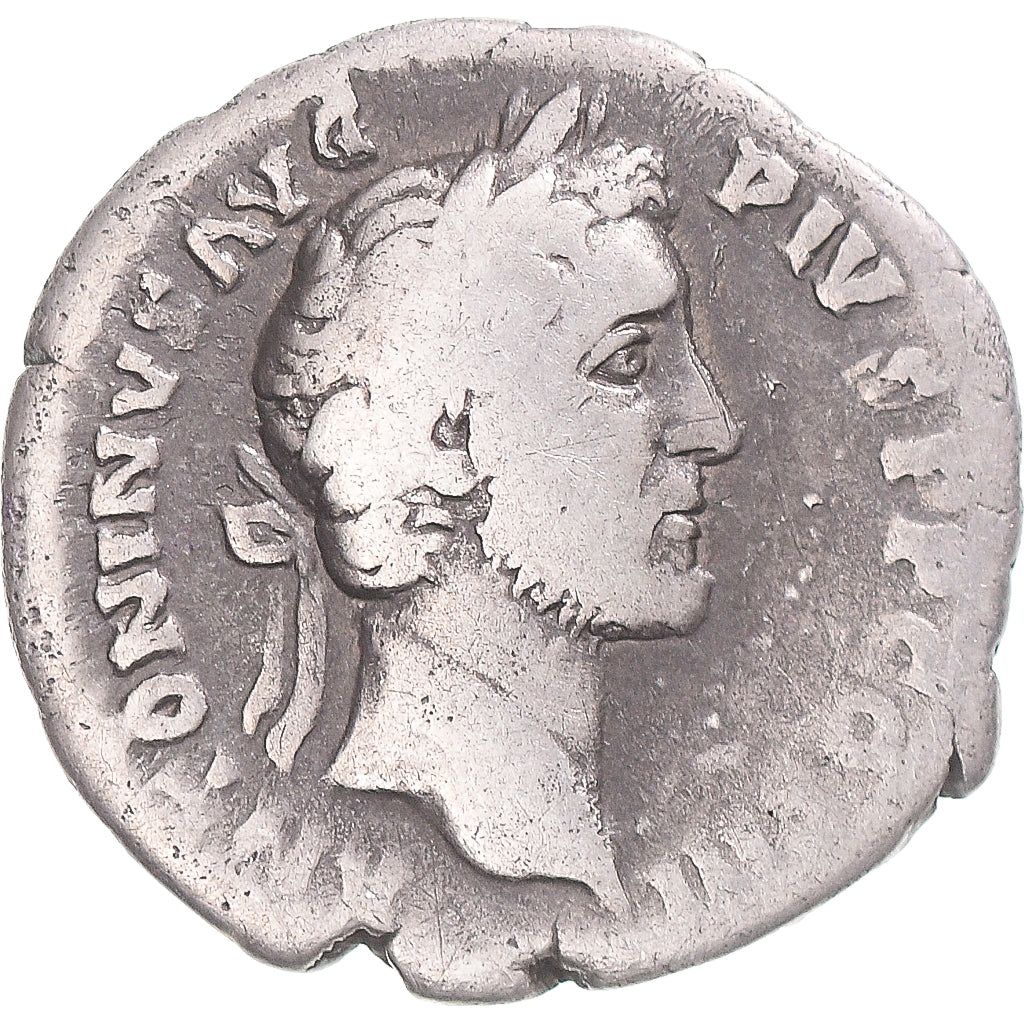 Coin, Antoninus Pius, Denarius, 140-144, Rome, VF(20-25), Silver, RIC:78b