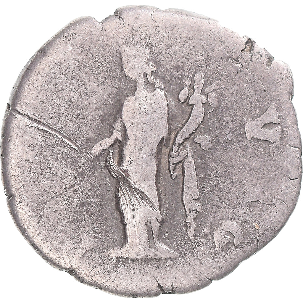 Coin, Antoninus Pius, Denarius, 140-144, Rome, VF(20-25), Silver, RIC:78b