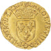 Moneta, Francia, Charles IX, Écu d’or au soleil, 1572, Toulouse, réformé
