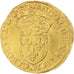 Monnaie, France, Charles X, Écu d'or au soleil, 1592, Paris, TTB, Or