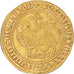Moneta, Francja, Philip IV, Agnel d'or, AU(50-53), Złoto, Duplessy:212