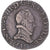 Coin, France, Henri III, 1/2 Teston, 1576, La Rochelle, EF(40-45), Silver
