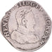 Moneda, Francia, Henri II, Teston à la tête nue, 1560, Lyon, BC+, Plata