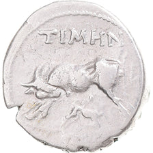 Coin, Illyria, Drachm, 229-100 BC, Apollonia, EF(40-45), Silver, HGC:3.1-4