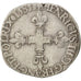 FRANCE, 1/4 Ecu, 1585, La Rochelle, VF(30-35), Silver, Sombart #4662, 9.41