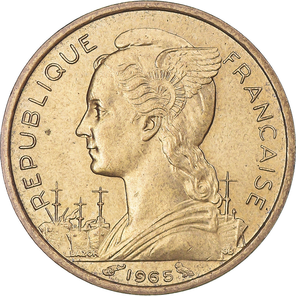 Monnaie, Côte française des Somalis, 10 Francs, 1965, Paris, SUP+